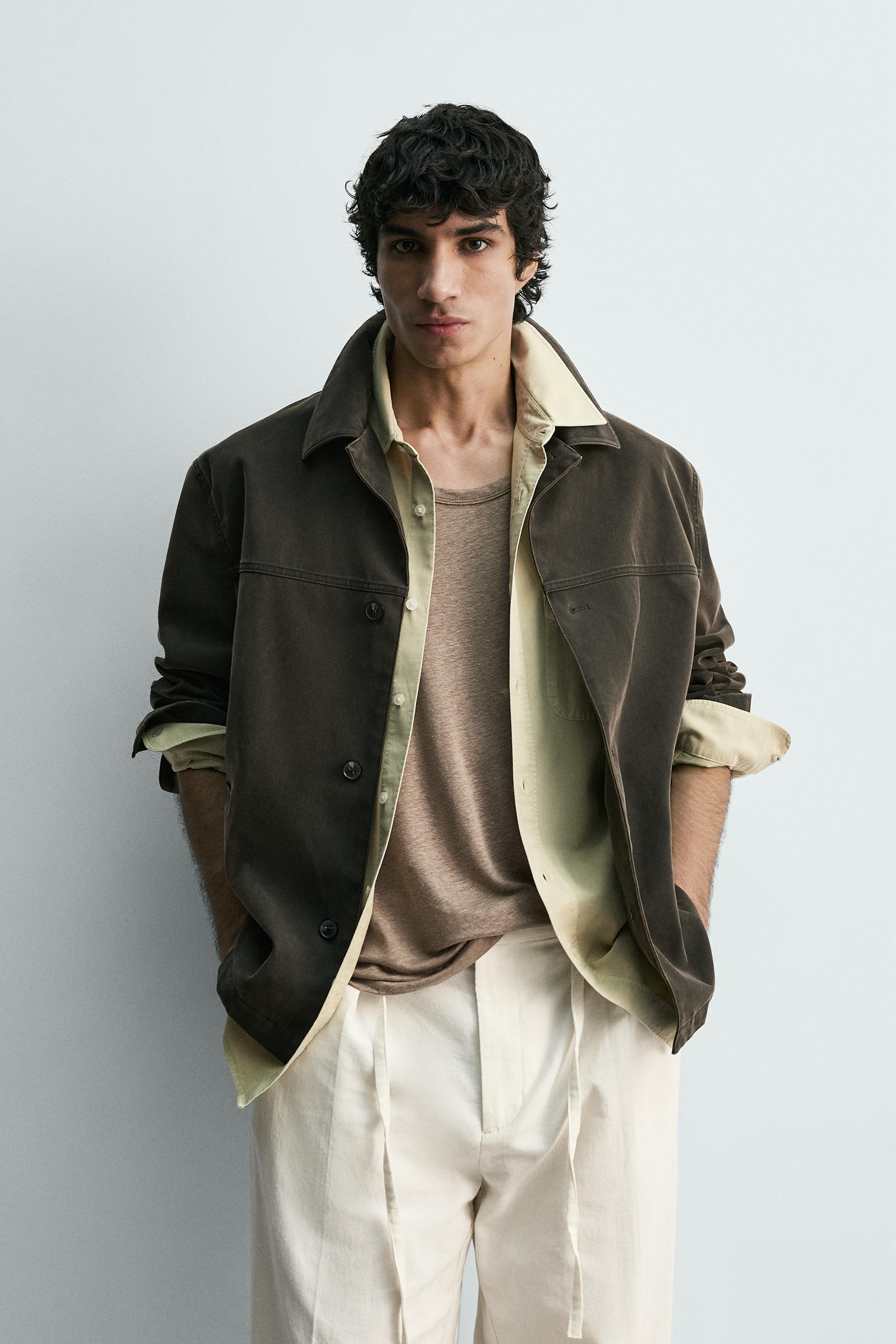 WASHED BOXY FIT JACKET